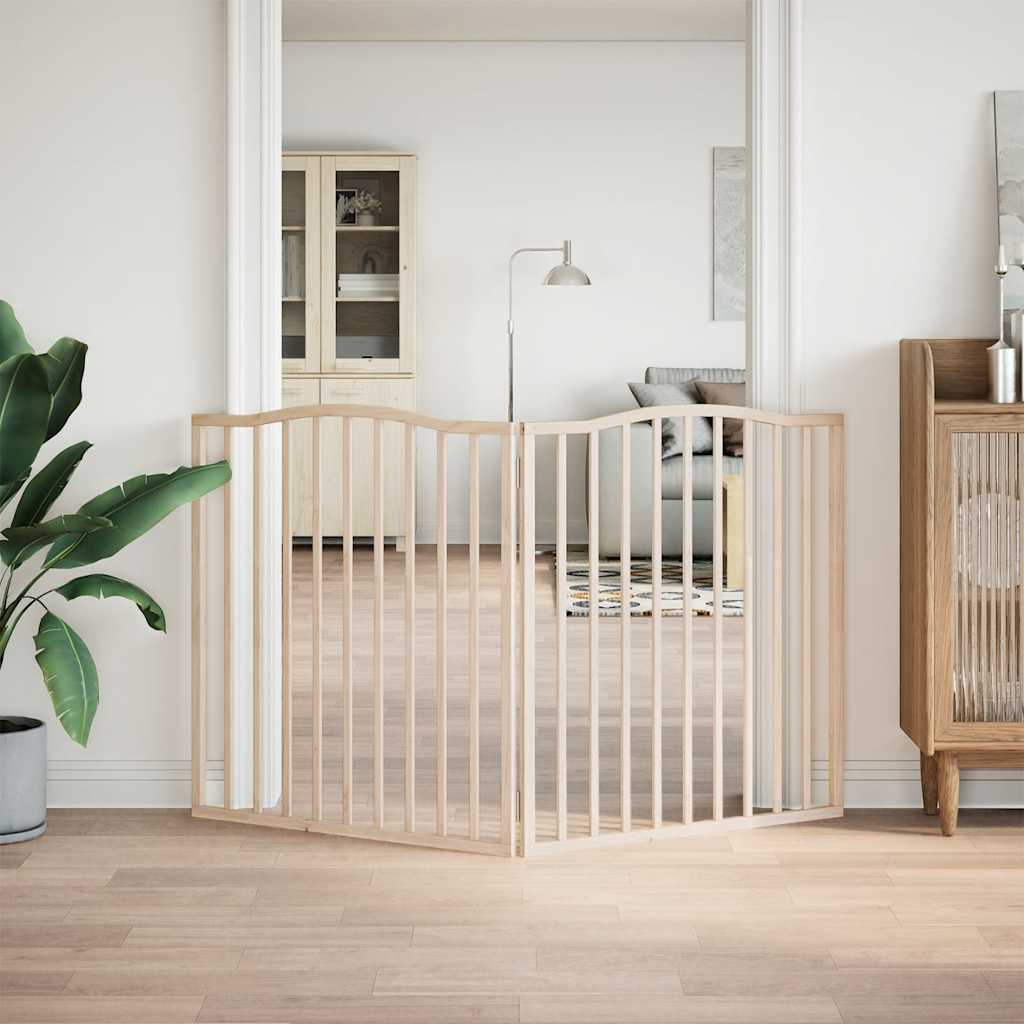 vidaXL Składana bramka zabezpieczająca dla psa, 2 panele, 160 cm