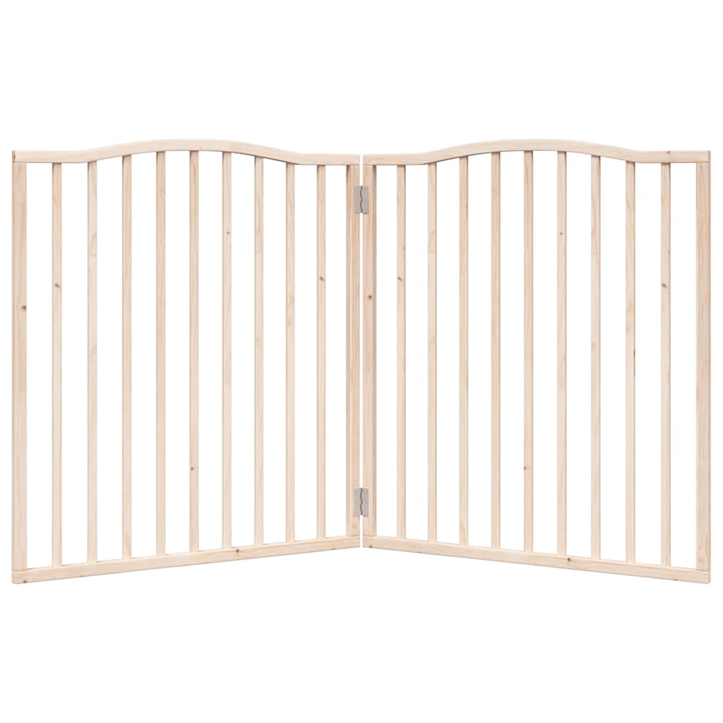 vidaXL Składana bramka zabezpieczająca dla psa, 2 panele, 160 cm