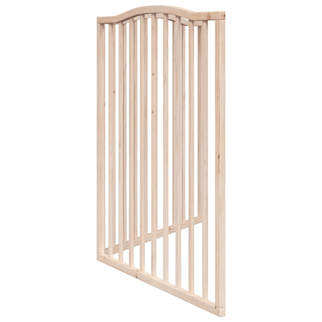 vidaXL Składana bramka zabezpieczająca dla psa, 2 panele, 160 cm