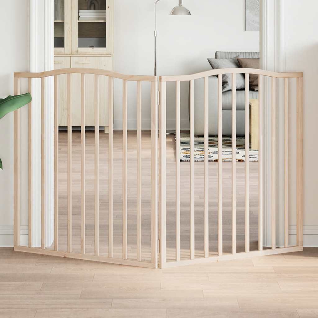vidaXL Składana bramka zabezpieczająca dla psa, 2 panele, 160 cm