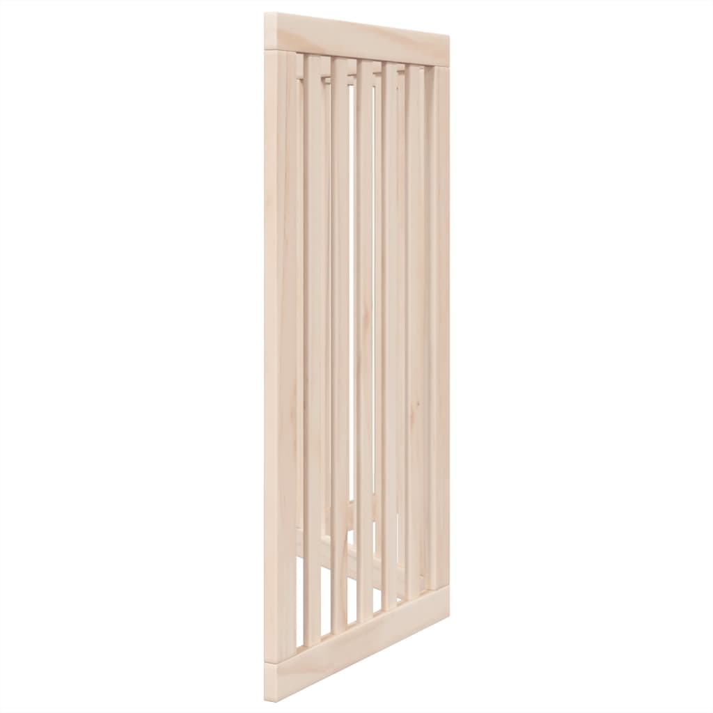 vidaXL Bramka dla psa składana 3 panele 150 cm drewno topolowe