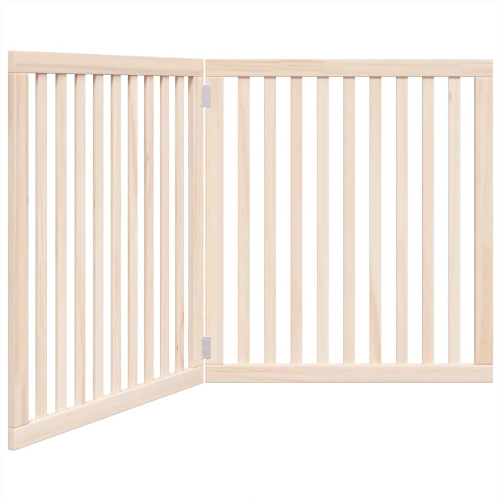 vidaXL Składana bramka zabezpieczająca dla psa, 2 panele, 160 cm