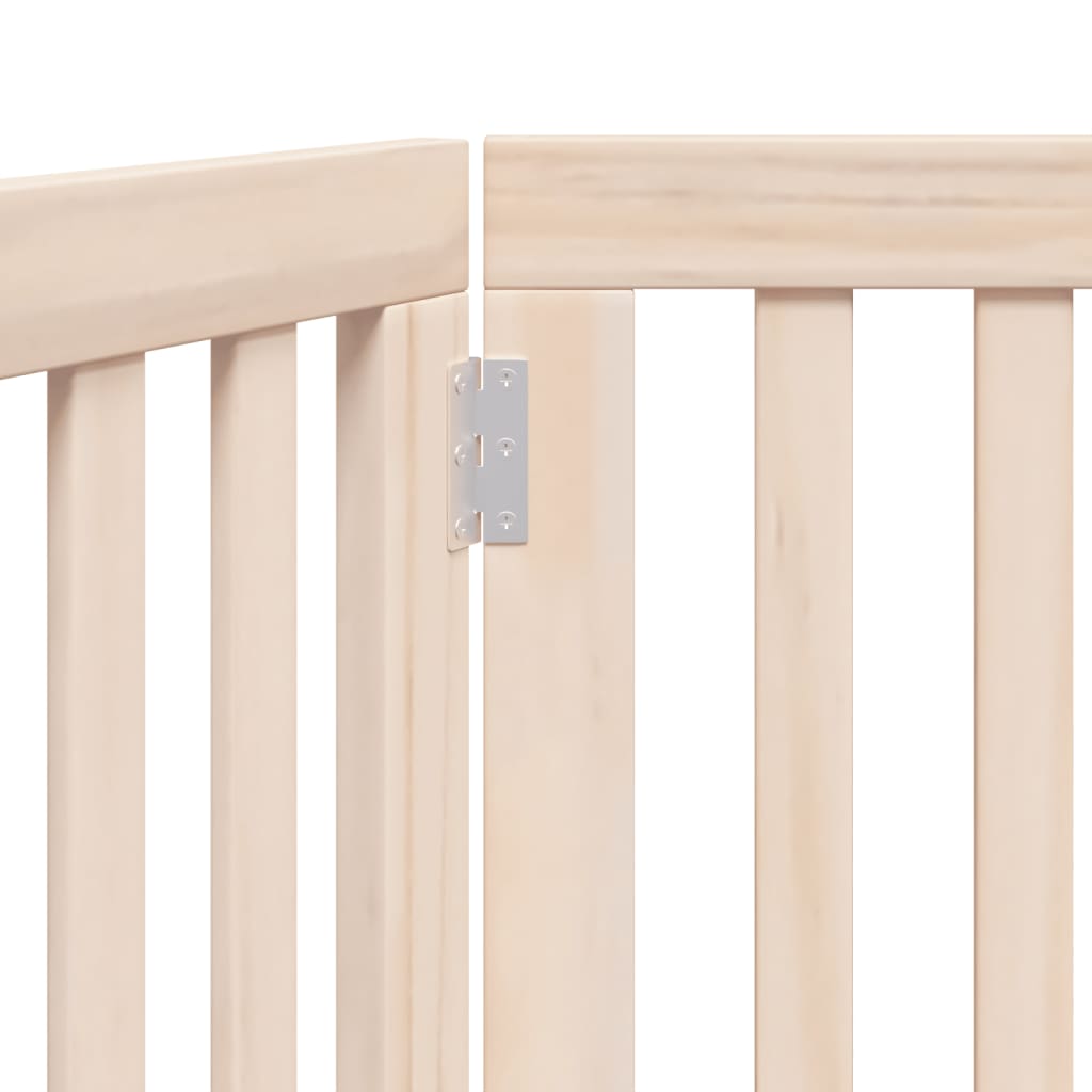 vidaXL Składana bramka zabezpieczająca dla psa, 2 panele, 160 cm