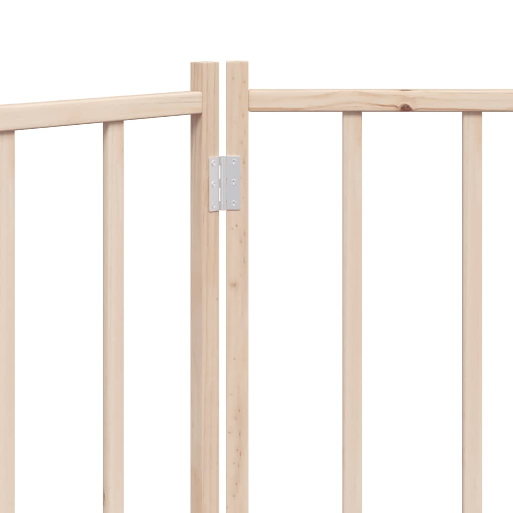 vidaXL Składana bramka zabezpieczająca dla psa, 3 panele, 150 cm