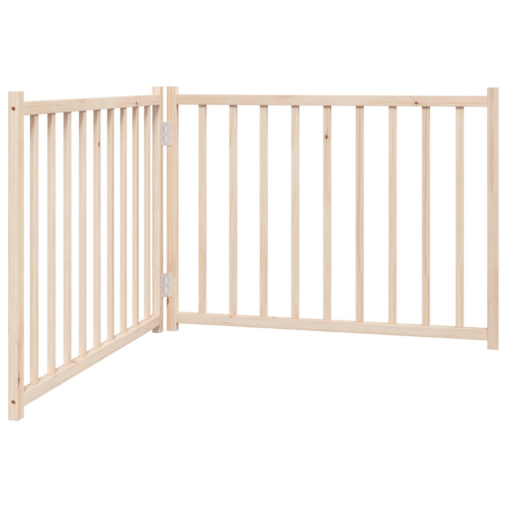 vidaXL Składana bramka zabezpieczająca dla psa, 2 panele, 160 cm