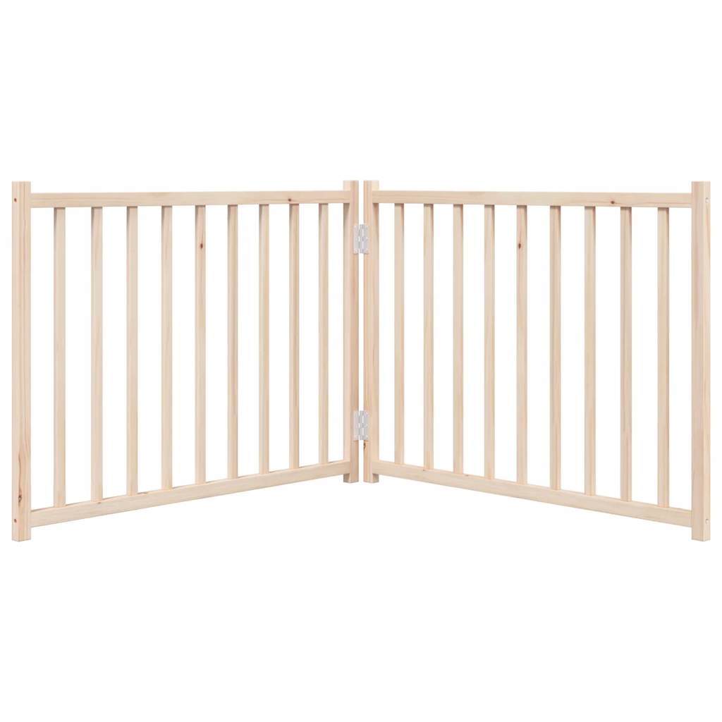 vidaXL Składana bramka zabezpieczająca dla psa, 2 panele, 160 cm