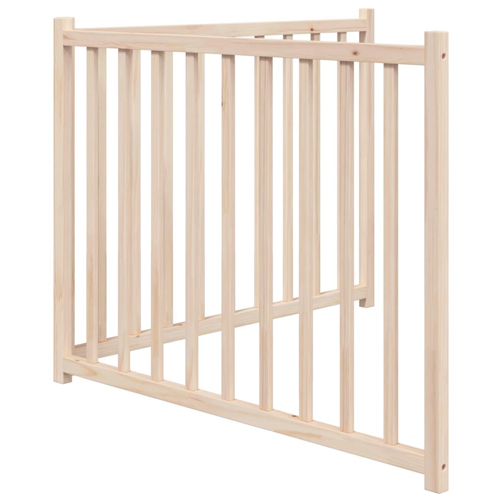 vidaXL Składana bramka zabezpieczająca dla psa, 2 panele, 160 cm
