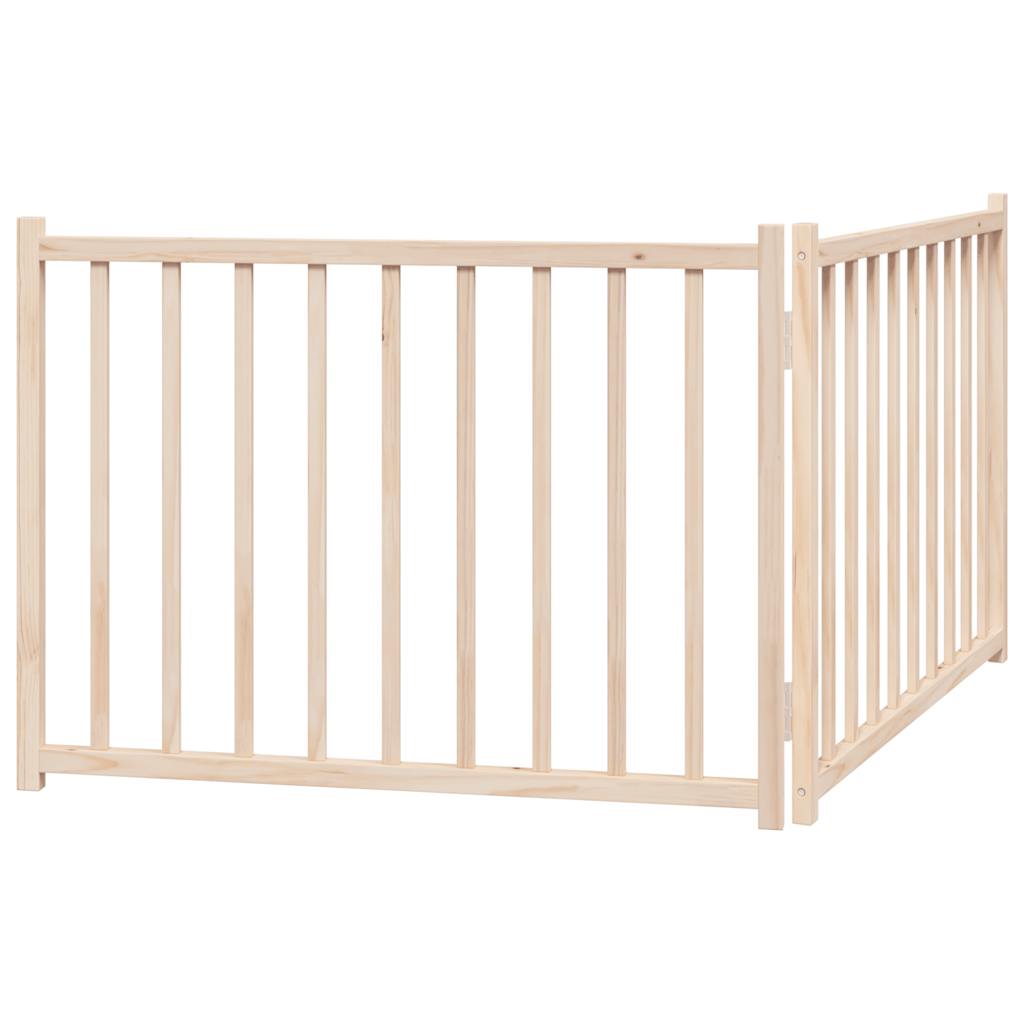 vidaXL Składana bramka zabezpieczająca dla psa, 2 panele, 160 cm
