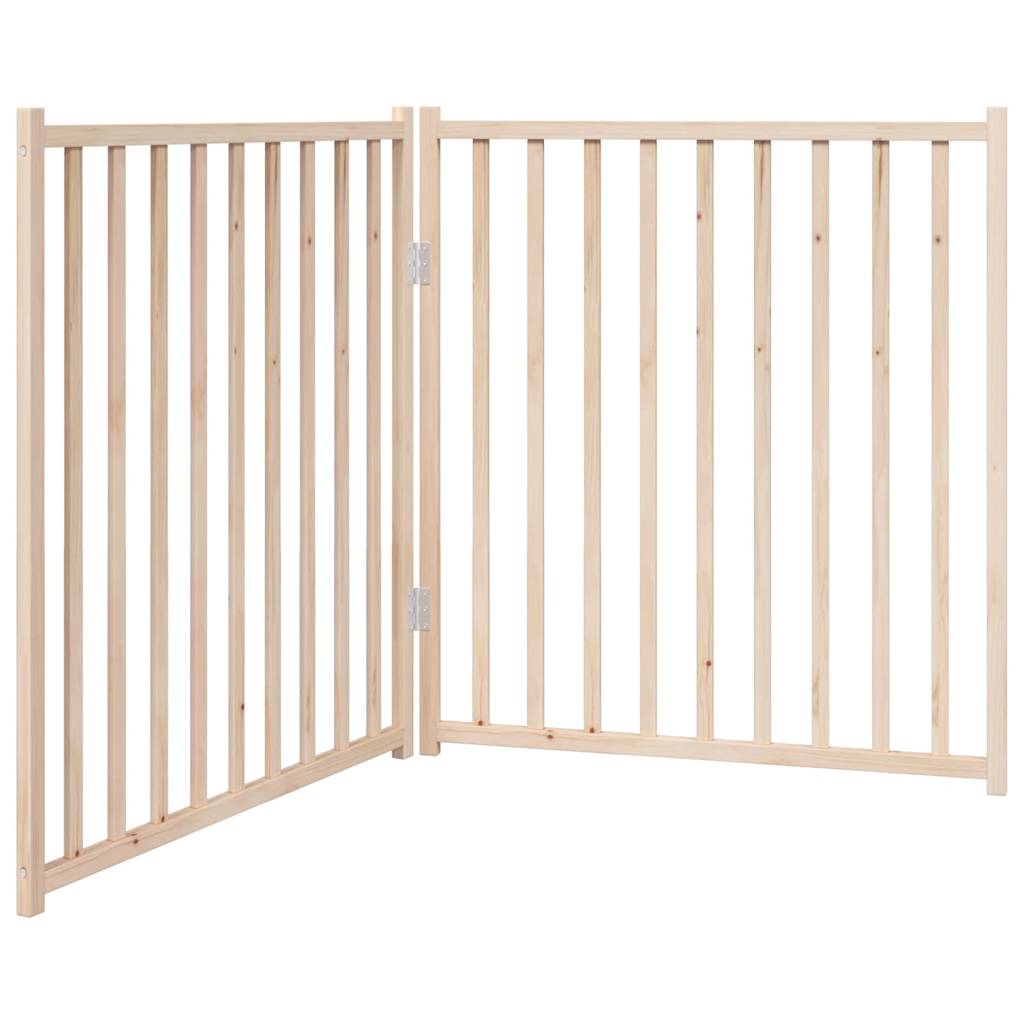 vidaXL Składana bramka zabezpieczająca dla psa, 2 panele, 160 cm