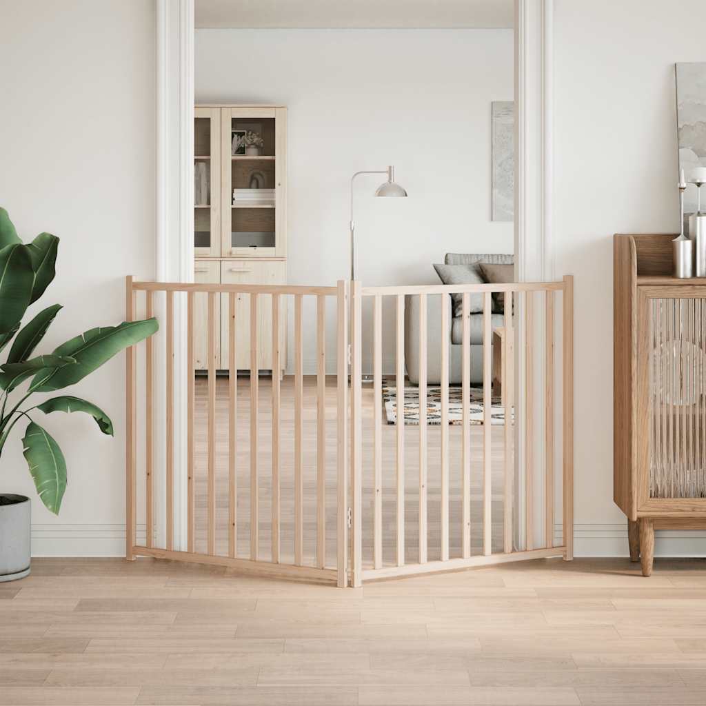 vidaXL Składana bramka zabezpieczająca dla psa, 2 panele, 160 cm