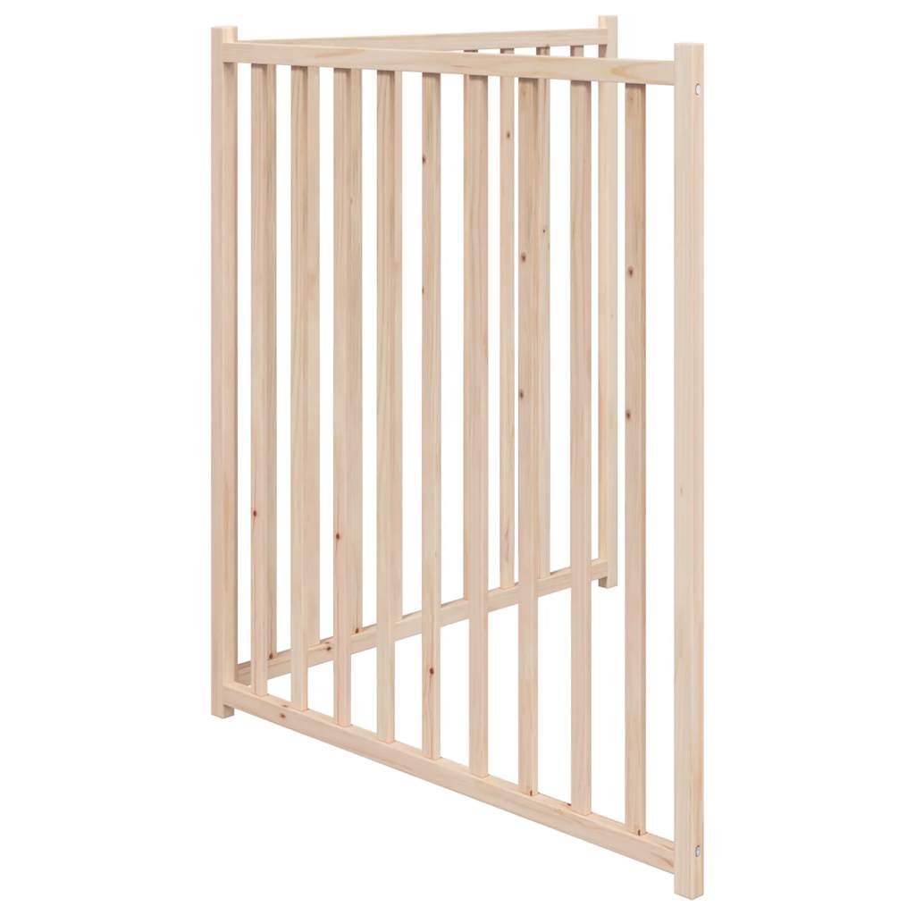 vidaXL Składana bramka zabezpieczająca dla psa, 2 panele, 160 cm