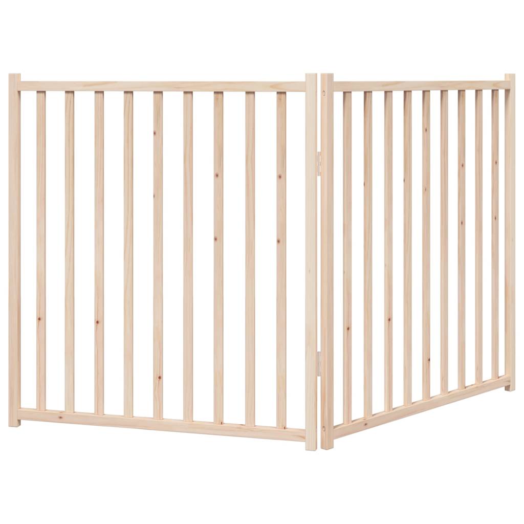 vidaXL Składana bramka zabezpieczająca dla psa, 2 panele, 160 cm