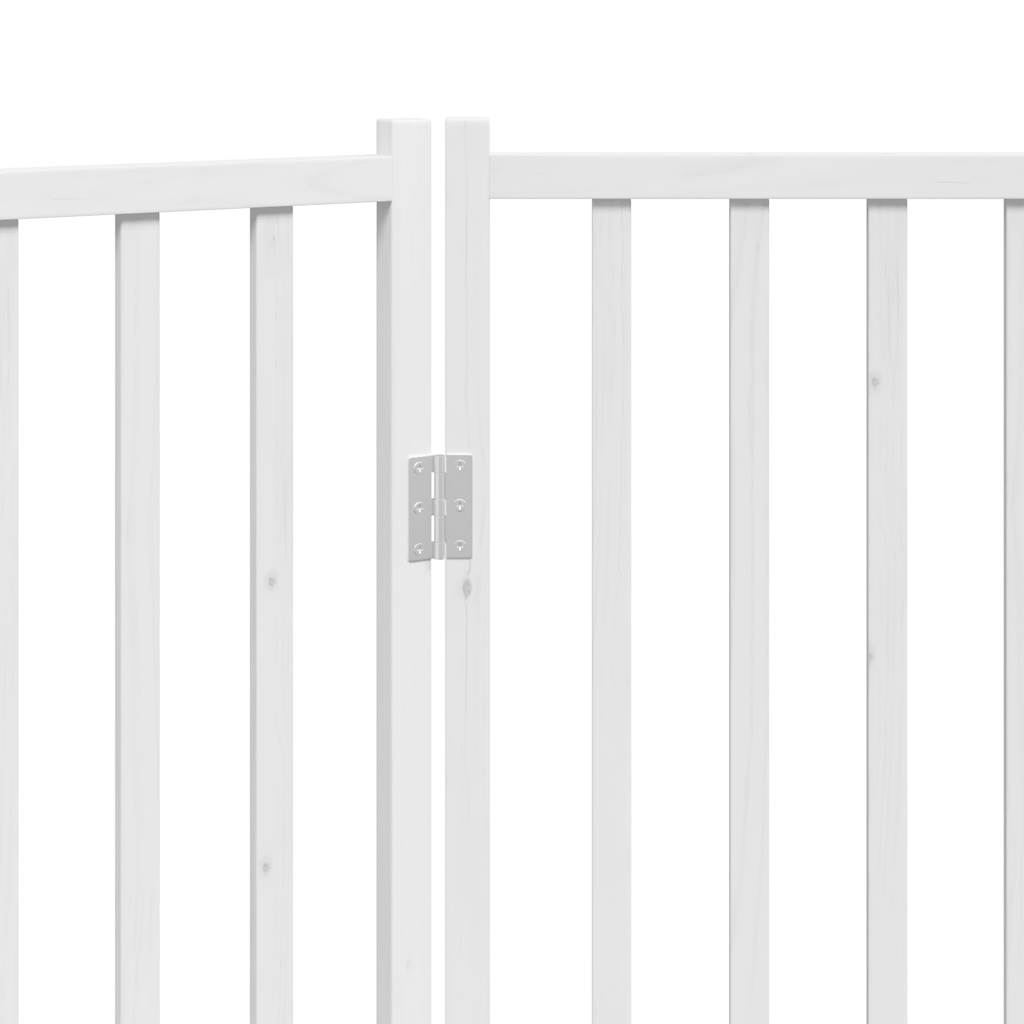 vidaXL Składana bramka zabezpieczająca dla psa, 3 panele, 150 cm
