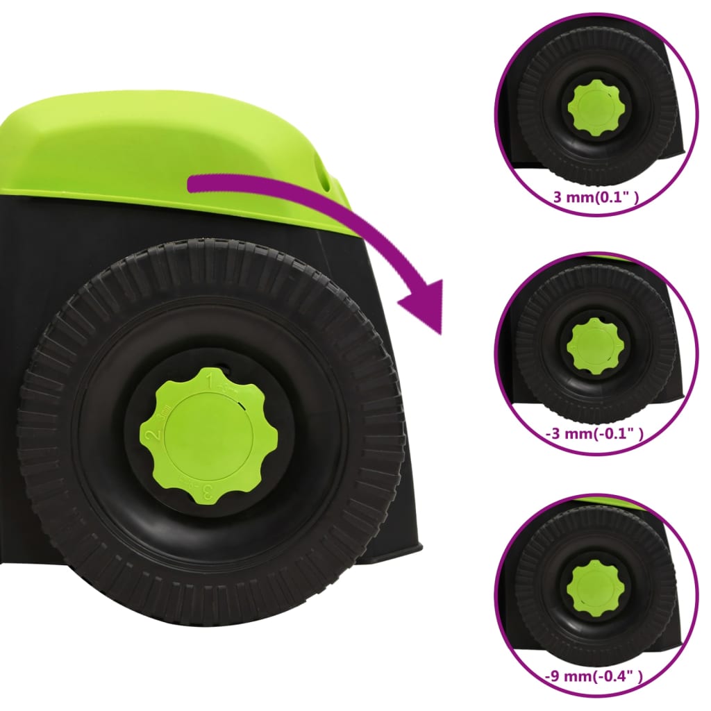 vidaXL Wertykulator ogrodowy 2-w-1, elektryczny, 1500 W