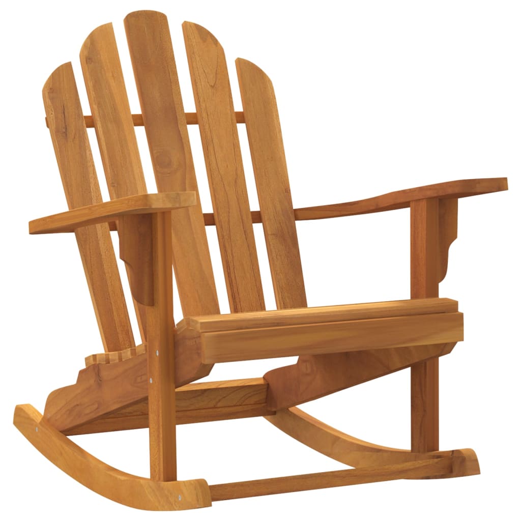 vidaXL Bujany fotel ogrodowy Adirondack, 79x100x103 cm, drewno tekowe