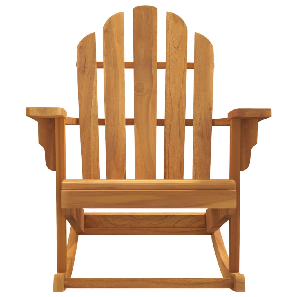 vidaXL Bujany fotel ogrodowy Adirondack, 79x100x103 cm, drewno tekowe