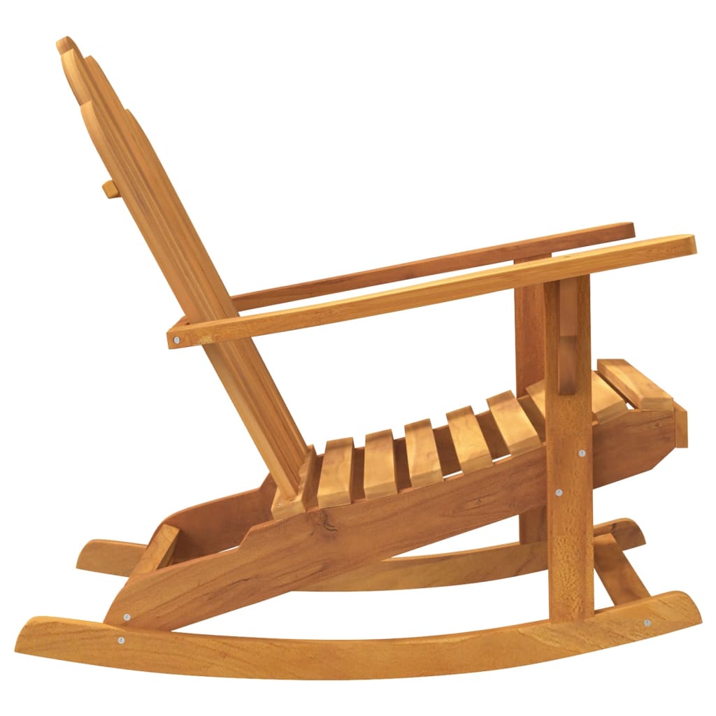 vidaXL Bujany fotel ogrodowy Adirondack, 79x100x103 cm, drewno tekowe