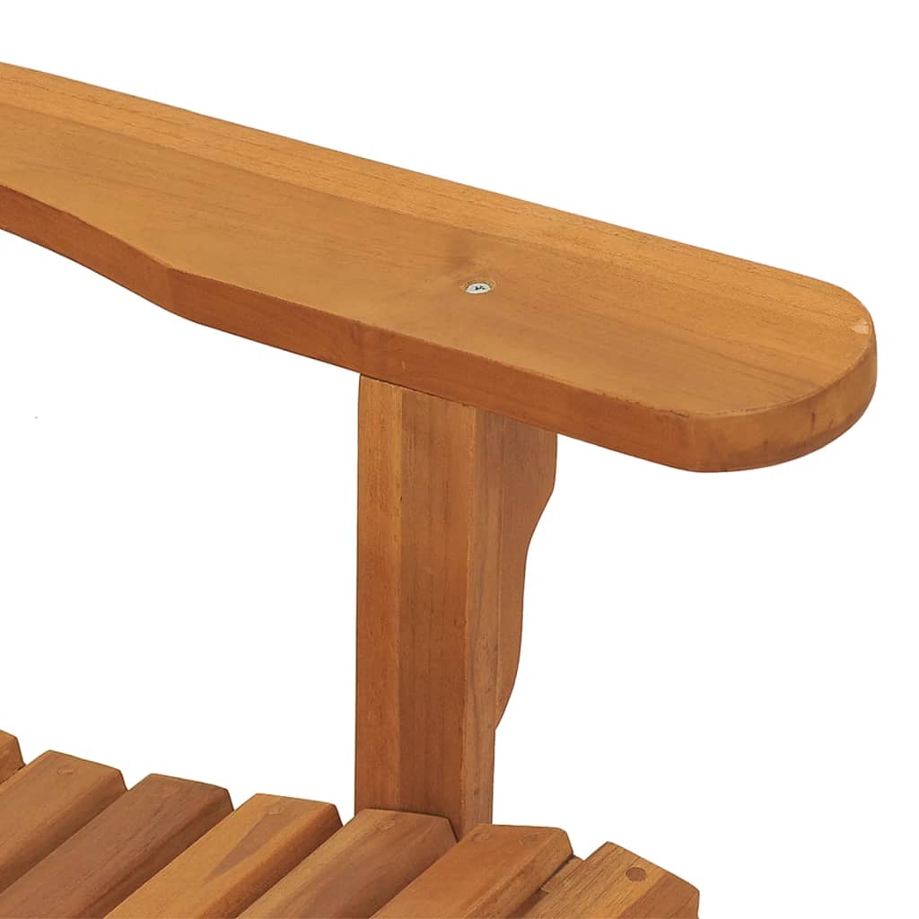vidaXL Bujany fotel ogrodowy Adirondack, 79x100x103 cm, drewno tekowe