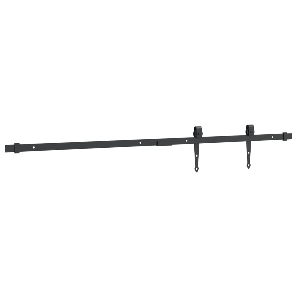 vidaXL System do montażu drzwiczek przesuwnych do szafki, 122 cm