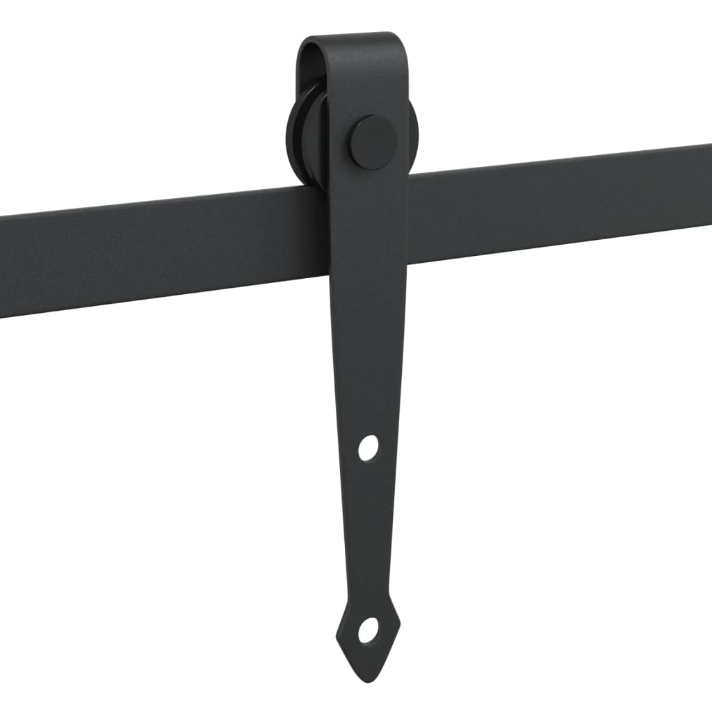 vidaXL System do montażu drzwiczek przesuwnych do szafki, 122 cm