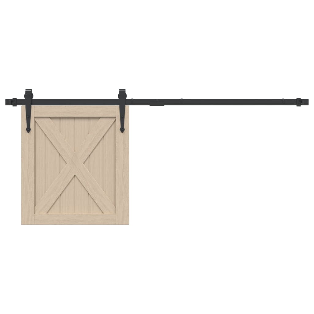 vidaXL System do montażu drzwiczek przesuwnych do szafki, 122 cm