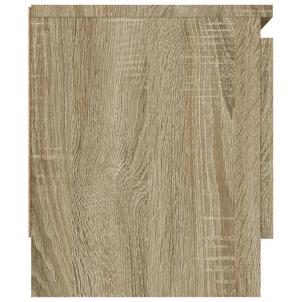 vidaXL Szafka pod TV, z drzwiczkami, dąb sonoma, 102x30x36 cm