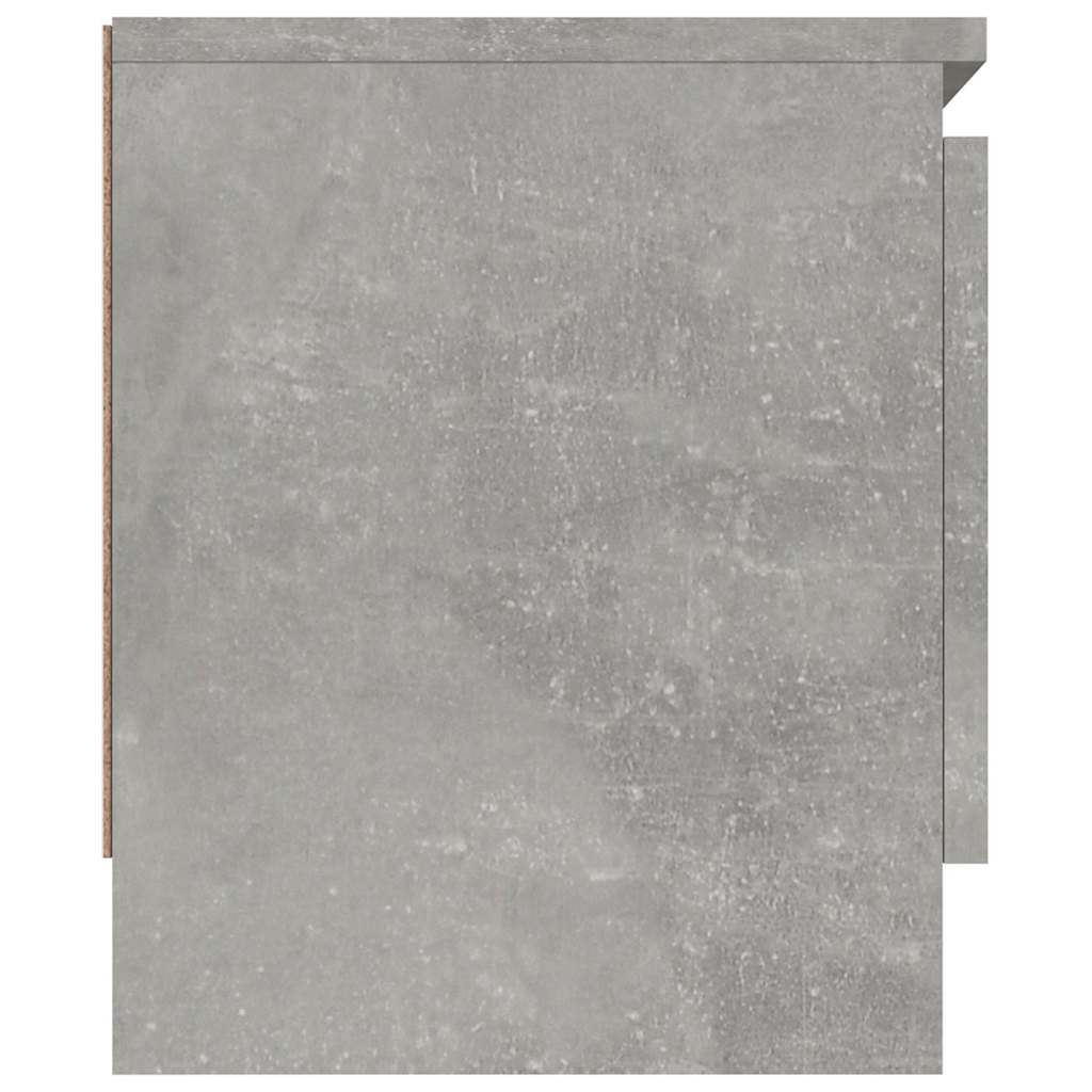 vidaXL Szafka pod TV, z drzwiczkami, szarość betonu, 102x30x36 cm