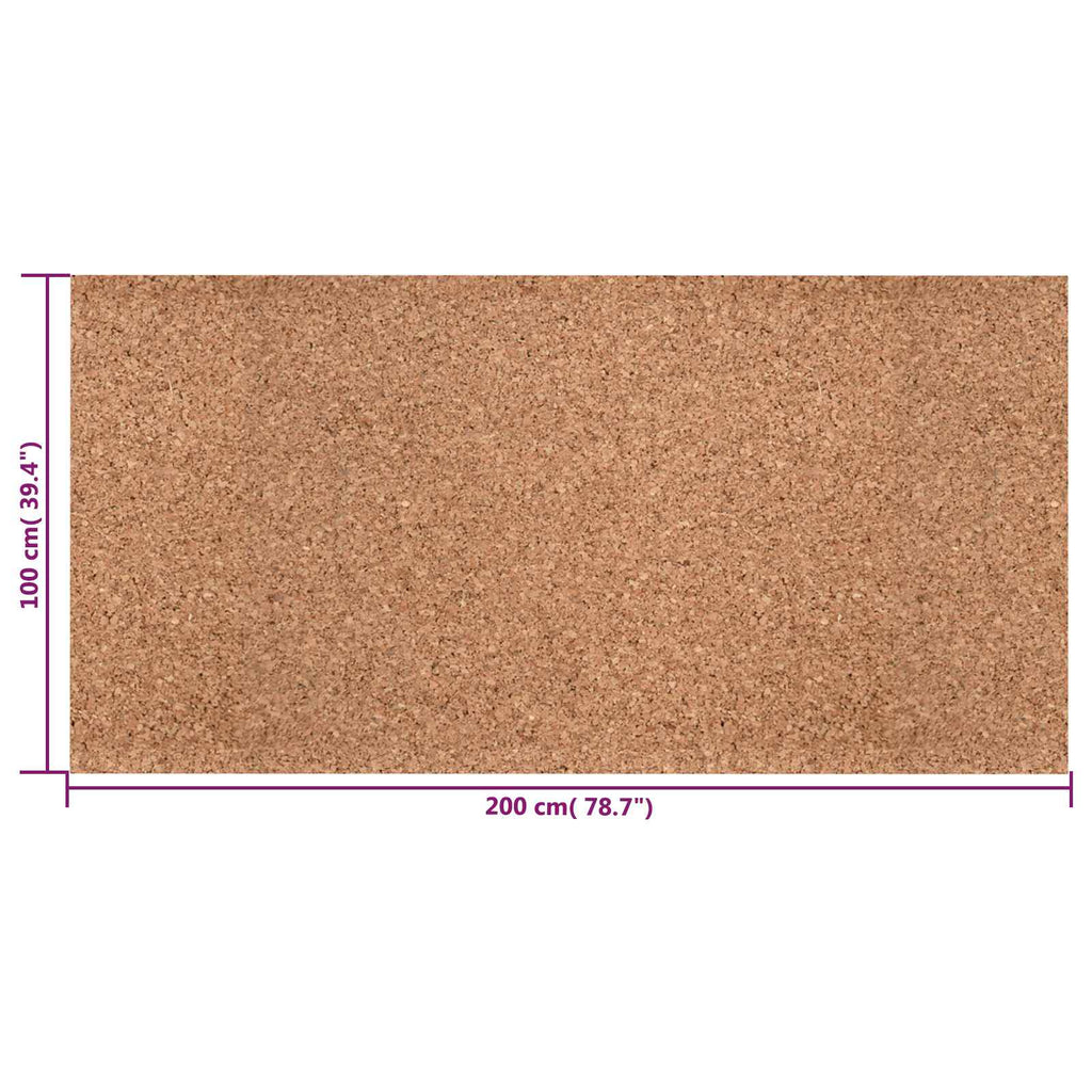 vidaXL Rolka korkowa brązowy 100 x 200 x 0,2 cm korek
