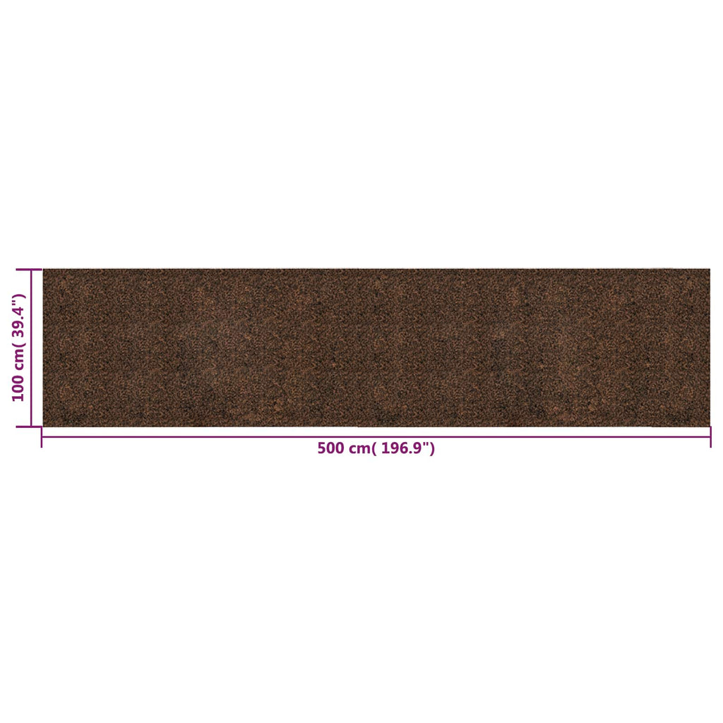 vidaXL Wałek korka Brązowy 500 x 100 cm Korek i Guma