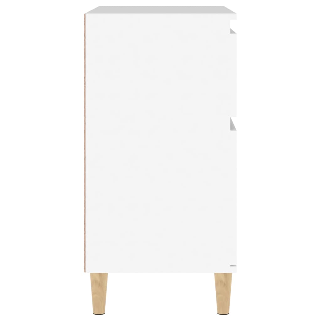 vidaXL Komoda, biała, 60x35x70 cm, materiał drewnopochodny