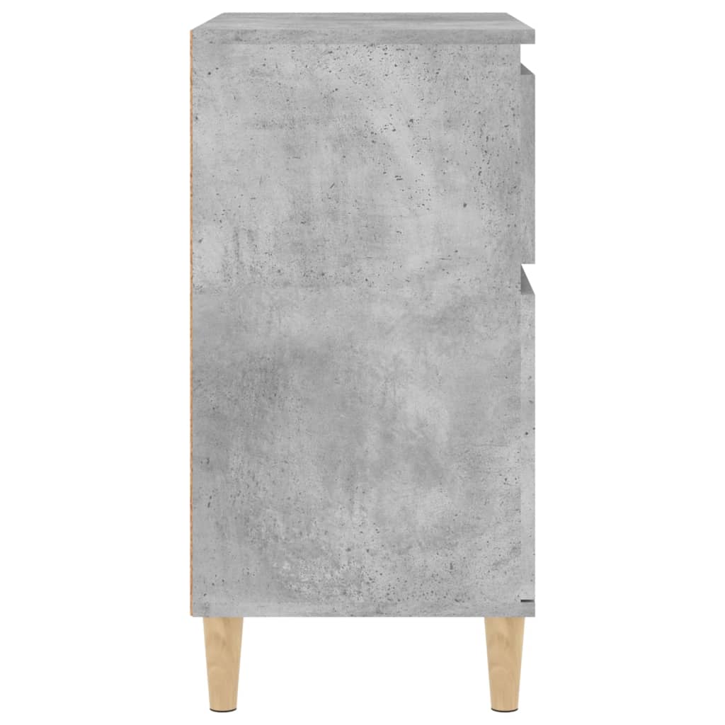 vidaXL Komoda, szarość betonu, 60x35x70 cm, materiał drewnopochodny