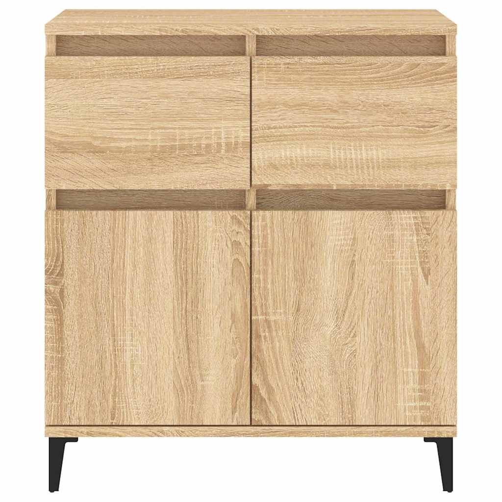 vidaXL Komoda, dąb sonoma, 60x35x70 cm, materiał drewnopochodny