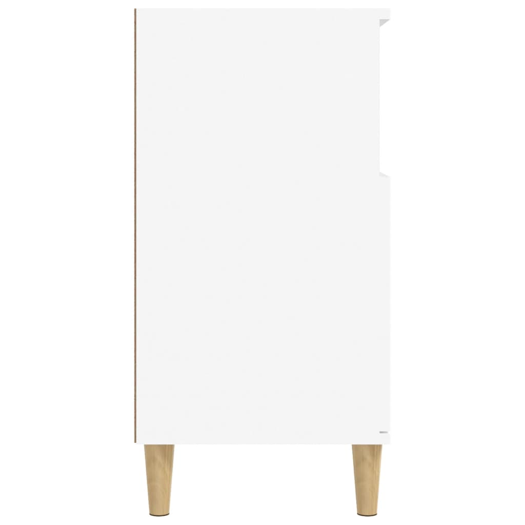 vidaXL Komoda, biała, 60x35x70 cm, materiał drewnopochodny