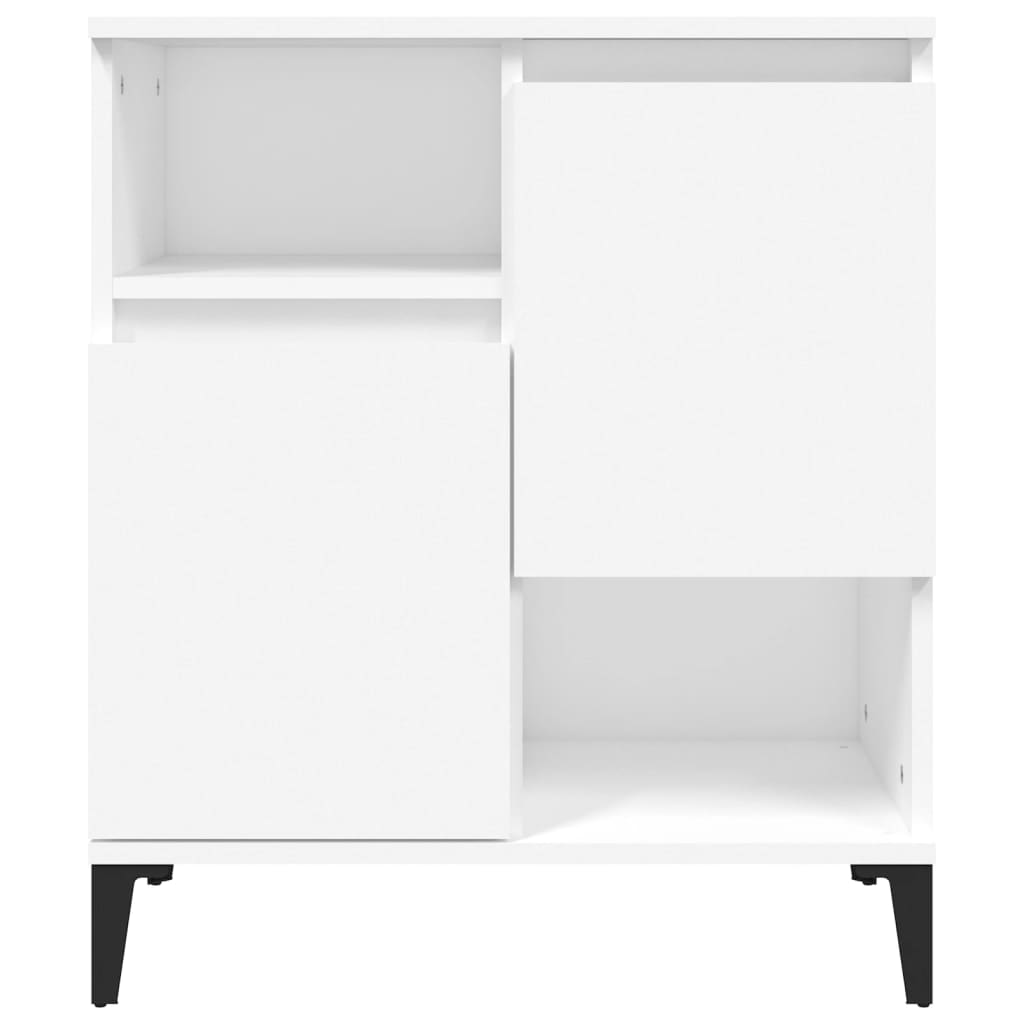 vidaXL Komoda, biała, 60x35x70 cm, materiał drewnopochodny