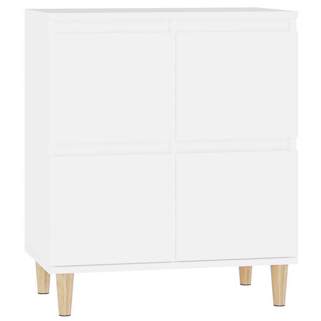 vidaXL Komoda, biała, 60x35x70 cm, materiał drewnopochodny