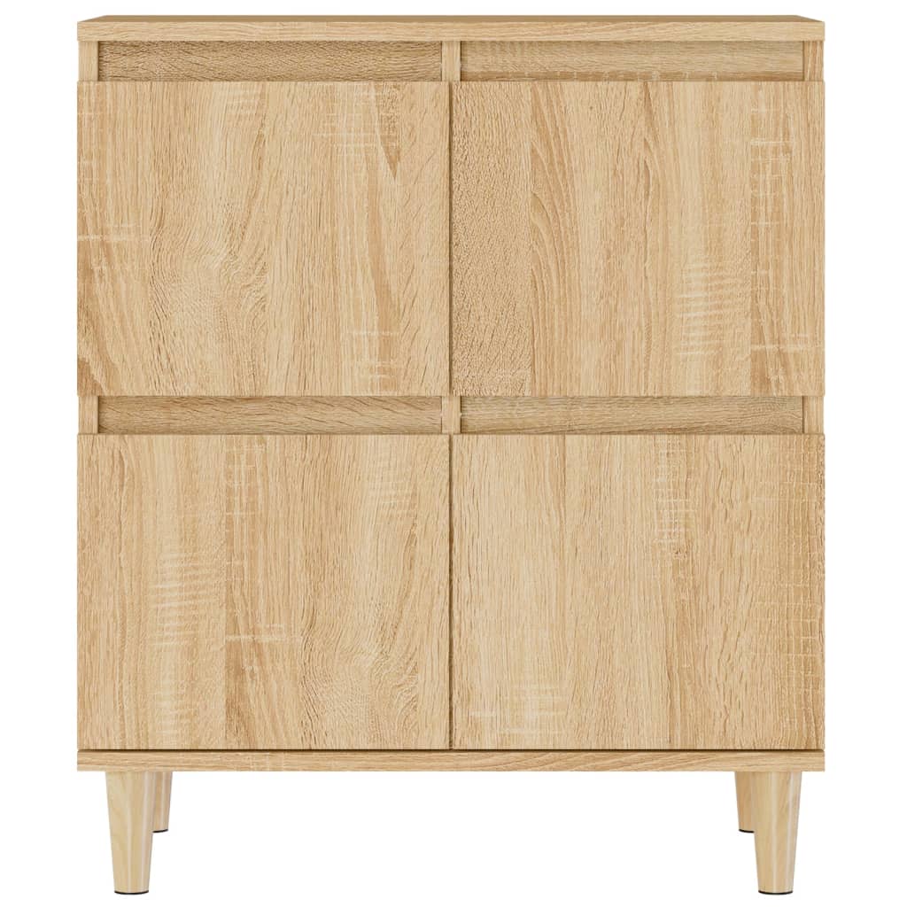 vidaXL Komoda, dąb sonoma, 60x35x70 cm, materiał drewnopochodny