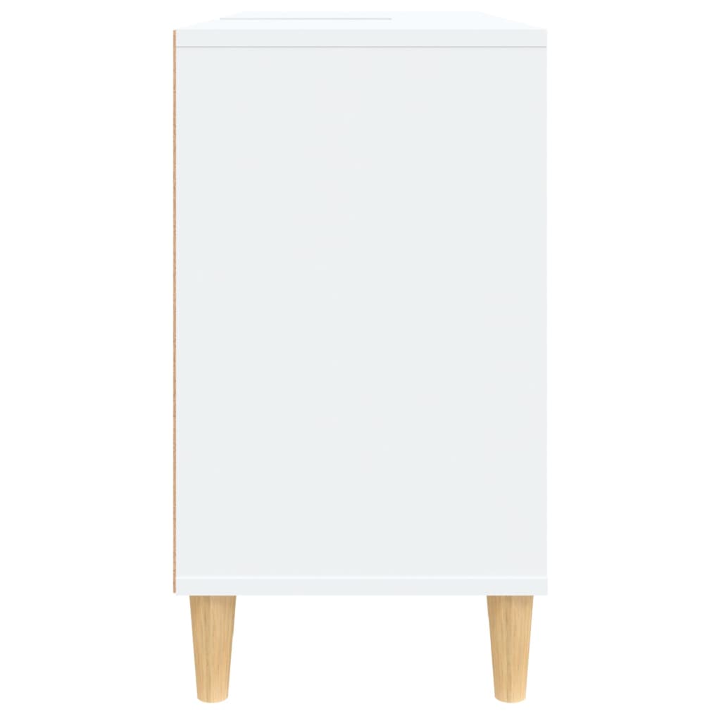 vidaXL Szafka pod umywalkę, biała, 80x33x60 cm
