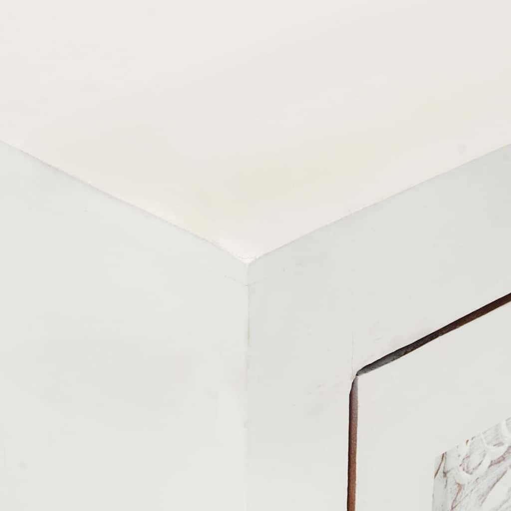 vidaXL Komoda, 55x30x90 cm, lite drewno akacjowe