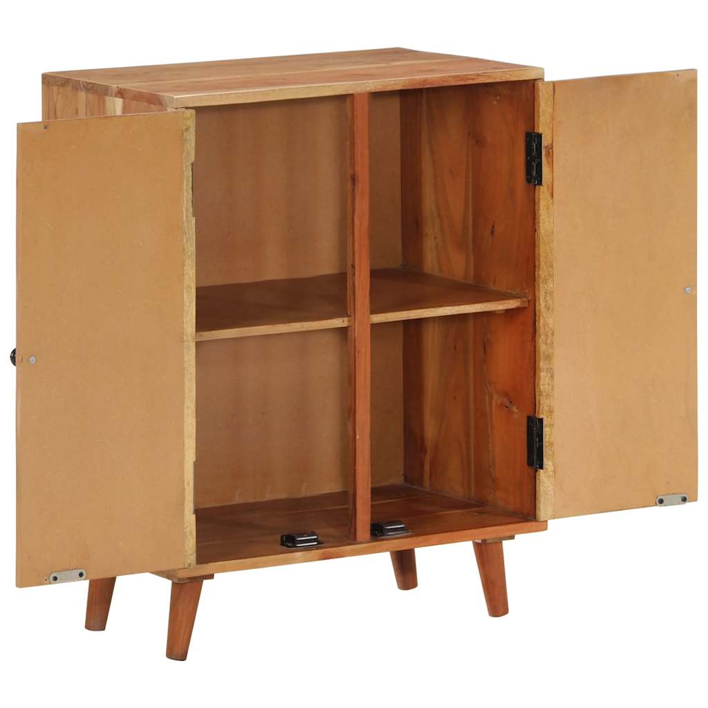 vidaXL Komoda, 60x35x74 cm, lite drewno akacjowe