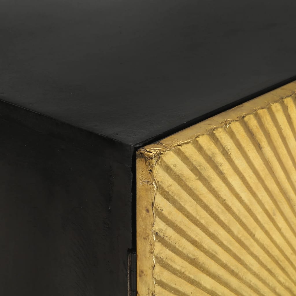 vidaXL Komoda, 55x30x75 cm, lite drewno mango