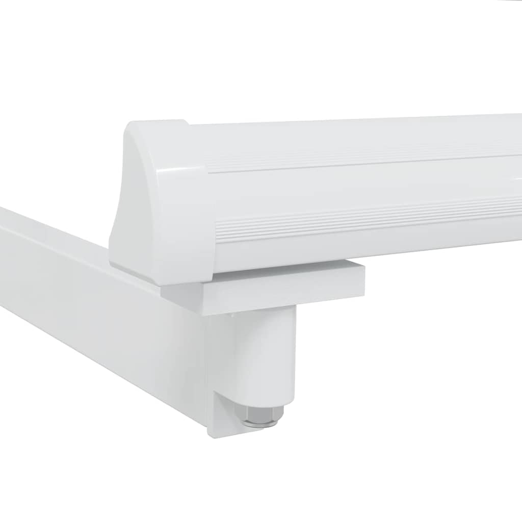 vidaXL Markiza chowana Biały 500 × 300 cm Aluminium