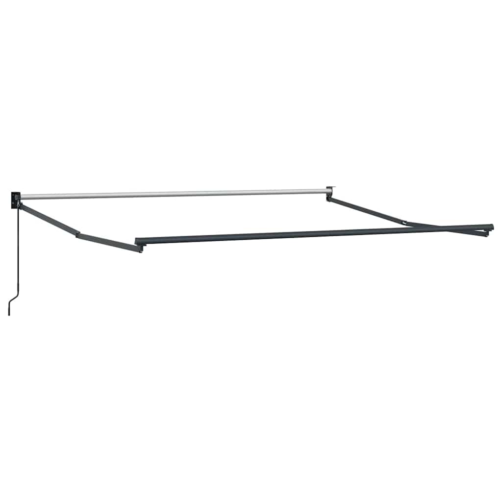 vidaXL Rama manualnej markizy 3,5 x 2,5 m antracytowy
