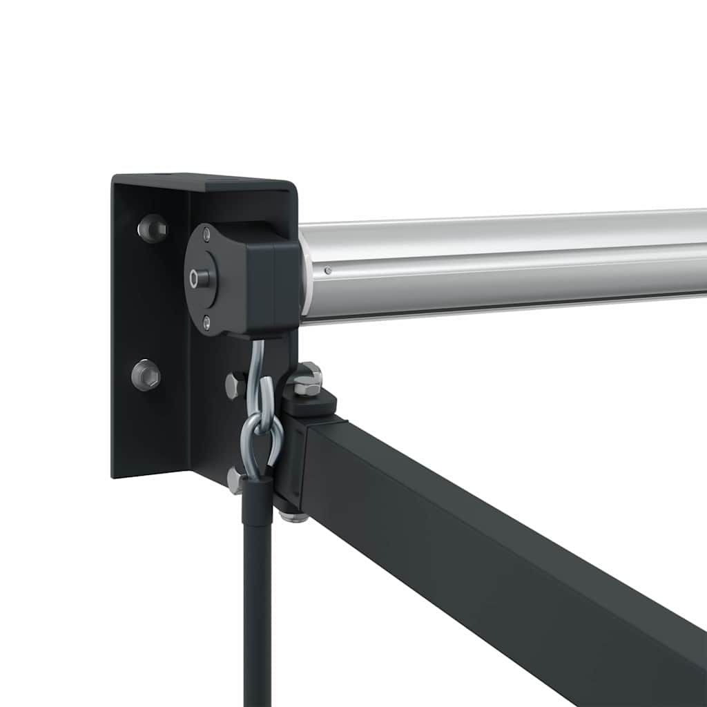 vidaXL Manual Awning Frame 4,5 x 3 m antracytowy