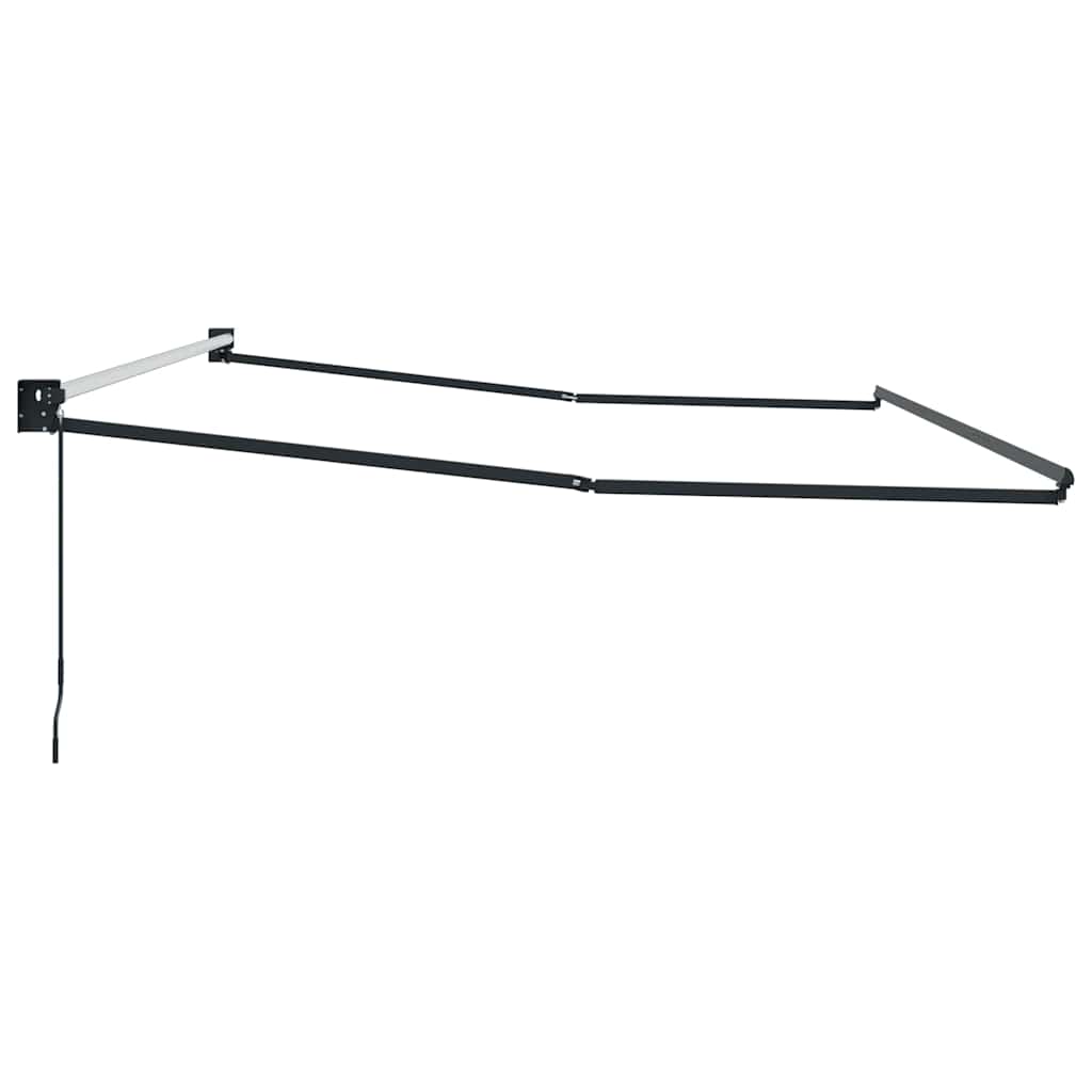 vidaXL Manual Awning Frame 4,5 x 3 m antracytowy