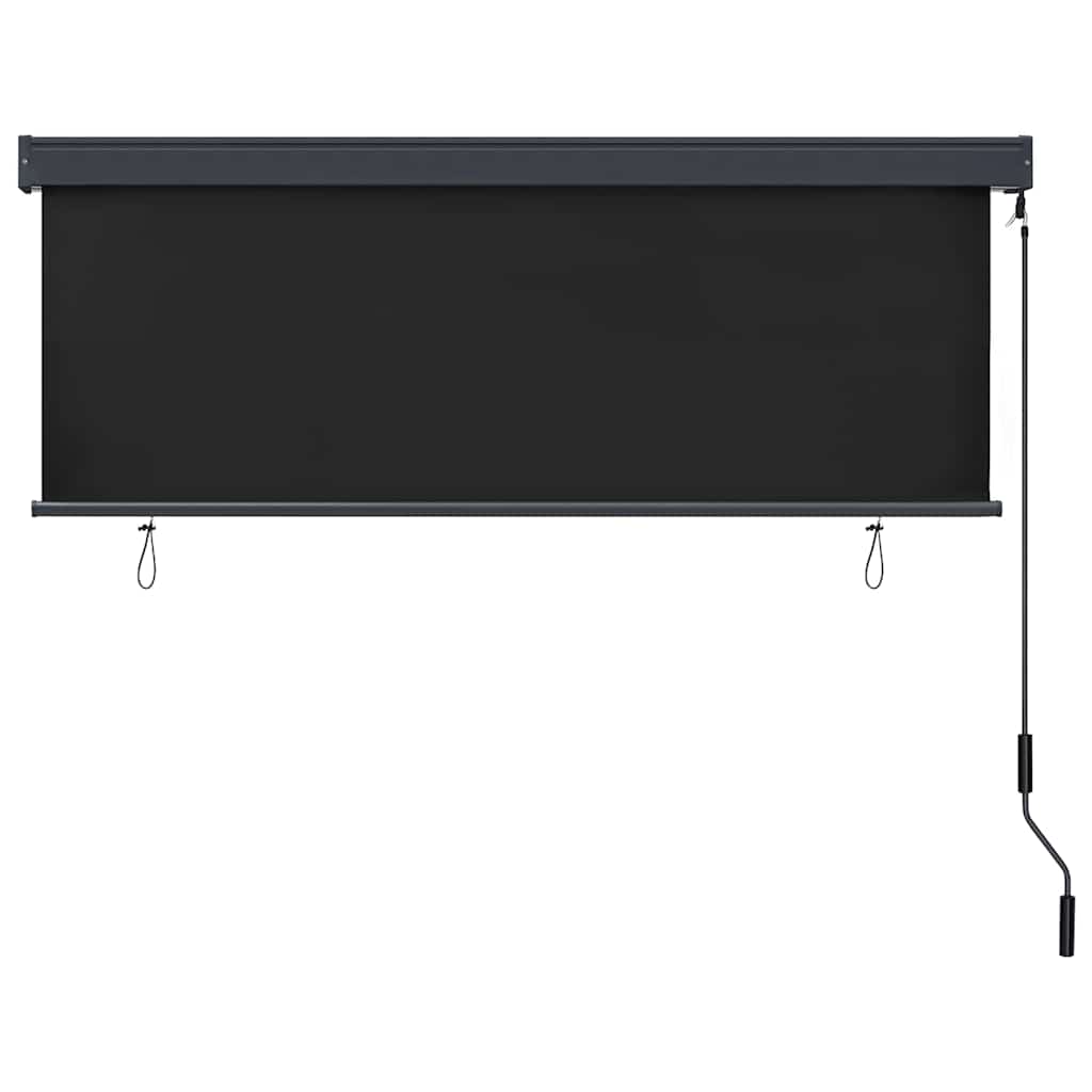 vidaXL Roleta antracytowy 180 x 250 cm Materiał i Aluminium