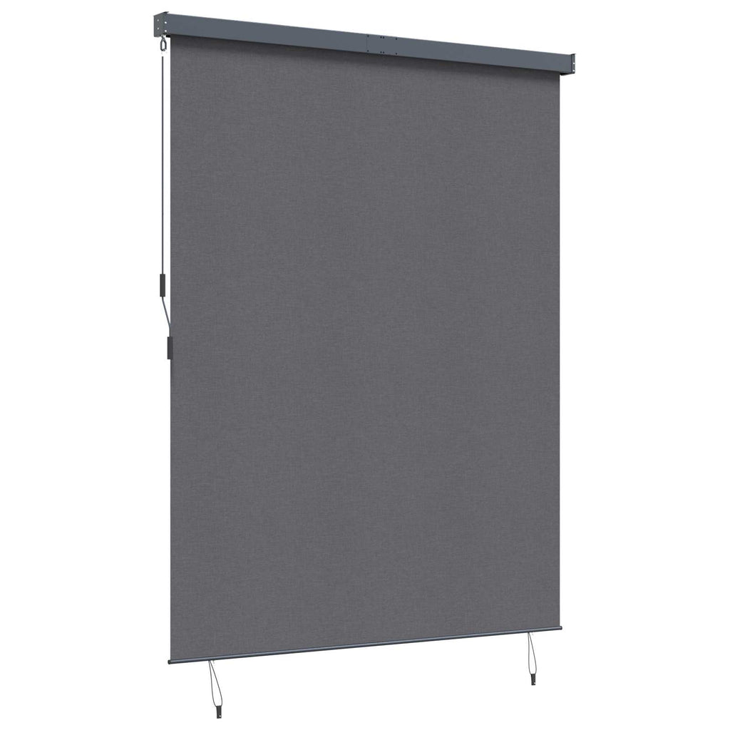 vidaXL Roleta antracytowy 220 x 250 cm Materiał i Aluminium