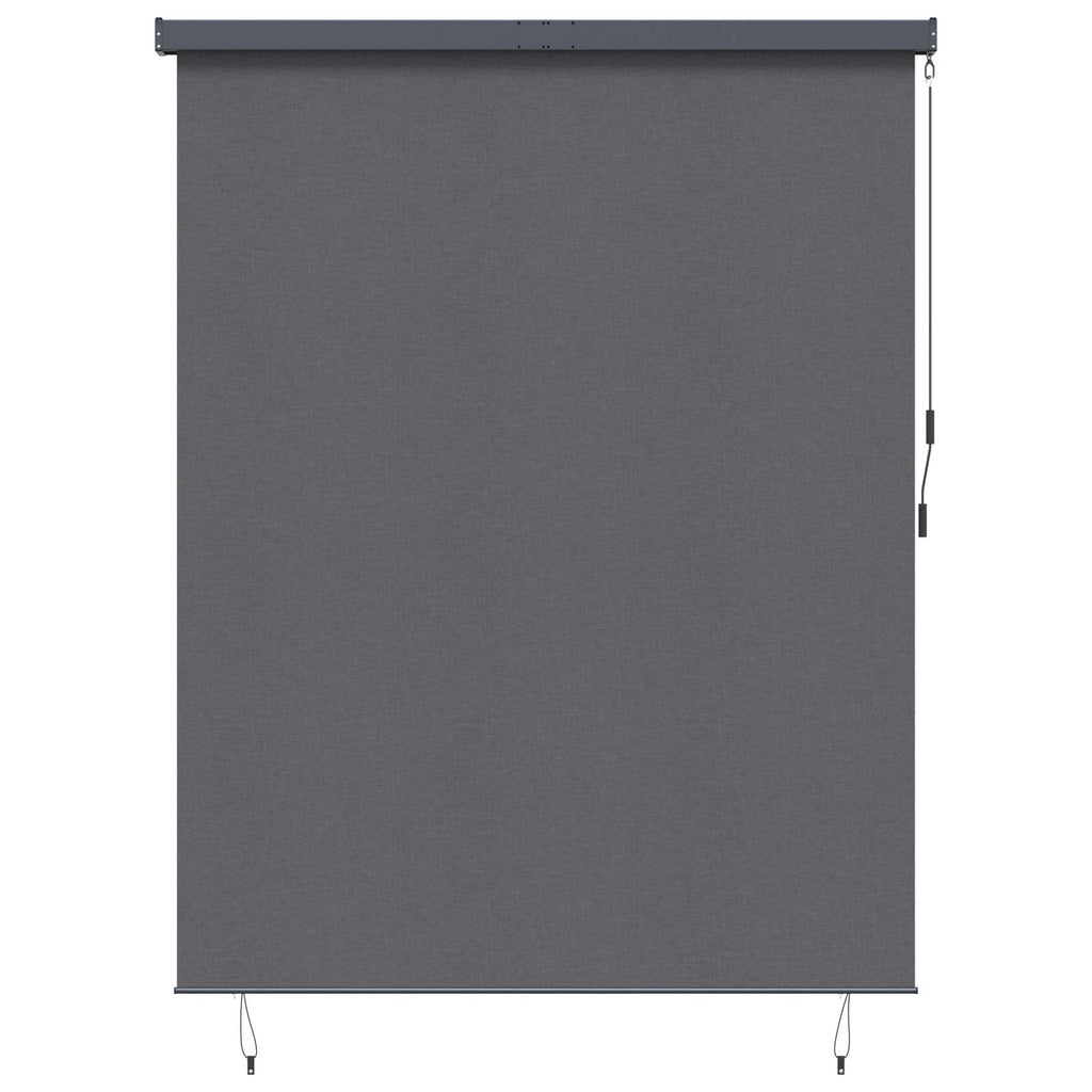 vidaXL Roleta antracytowy 220 x 250 cm Materiał i Aluminium