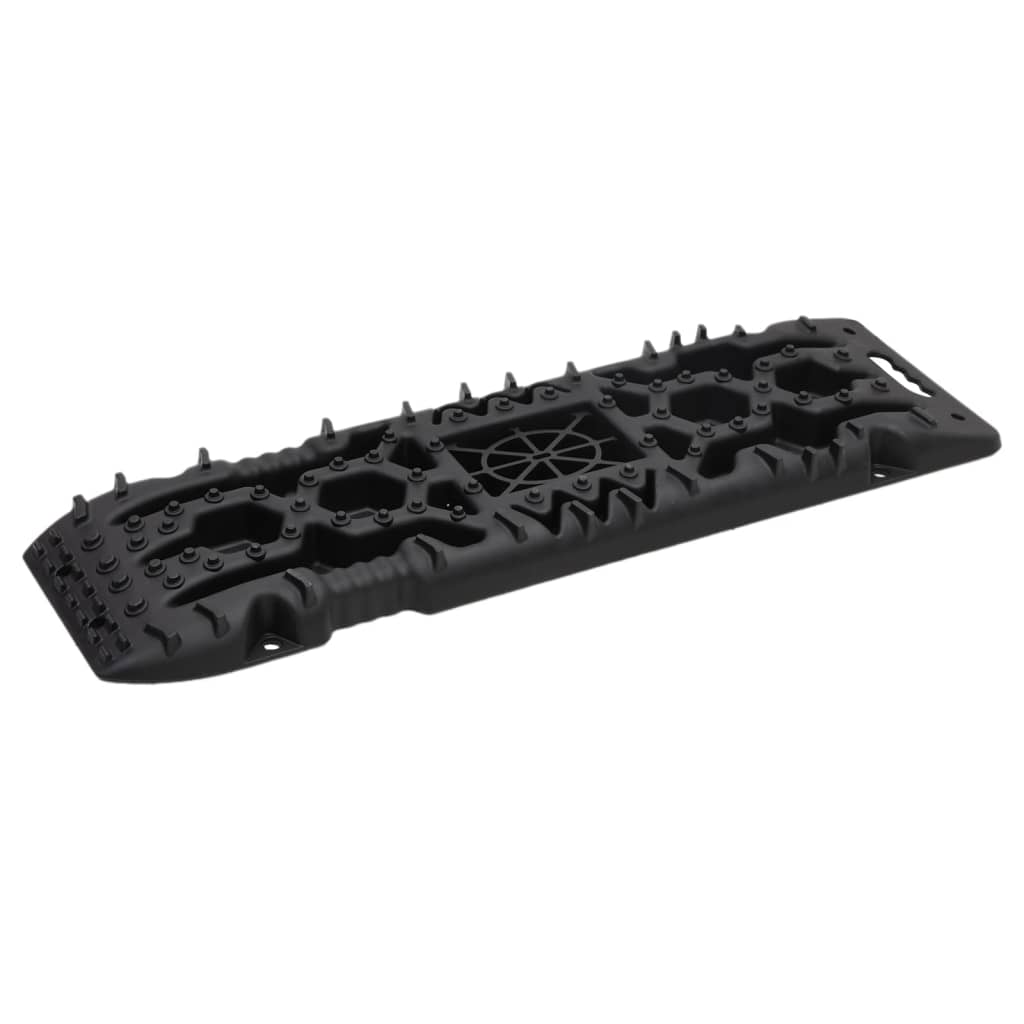 vidaXL Trapy, 2 szt., czarne, 107x31x7 cm, nylon