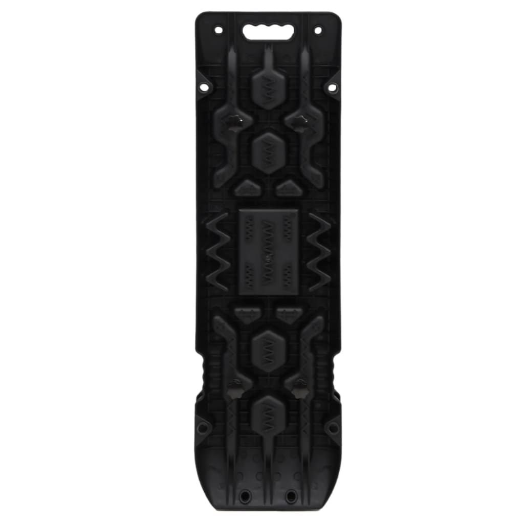 vidaXL Trapy, 2 szt., czarne, 107x31x7 cm, nylon