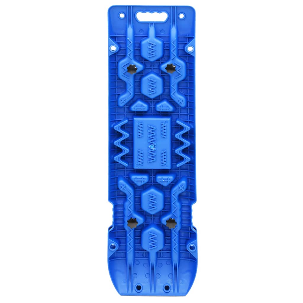 vidaXL Trapy, 2 szt., niebieskie, 107x31x7 cm, nylon